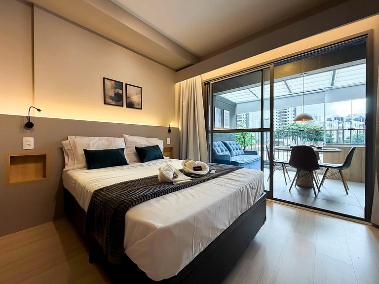 Apê para 4 hóspedes - Próximo ao consulado