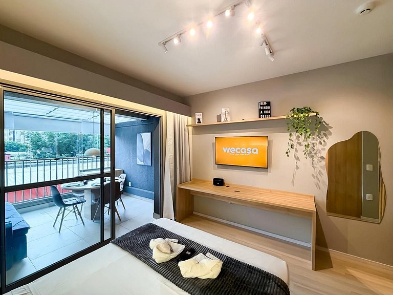 Apê para 4 hóspedes - Próximo ao consulado