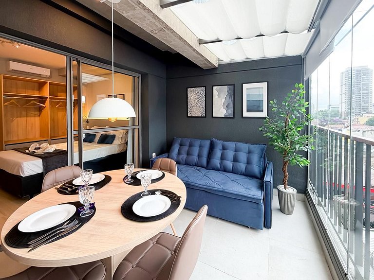 Apê para 4 hóspedes - Próximo ao consulado