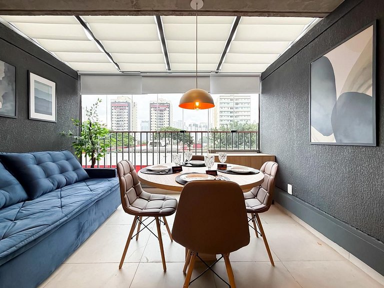 Apê para 4 hóspedes - Próximo ao consulado