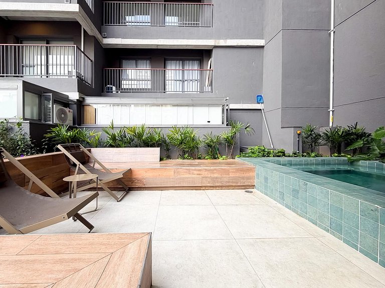 Apê para 4 hóspedes - Próximo ao consulado