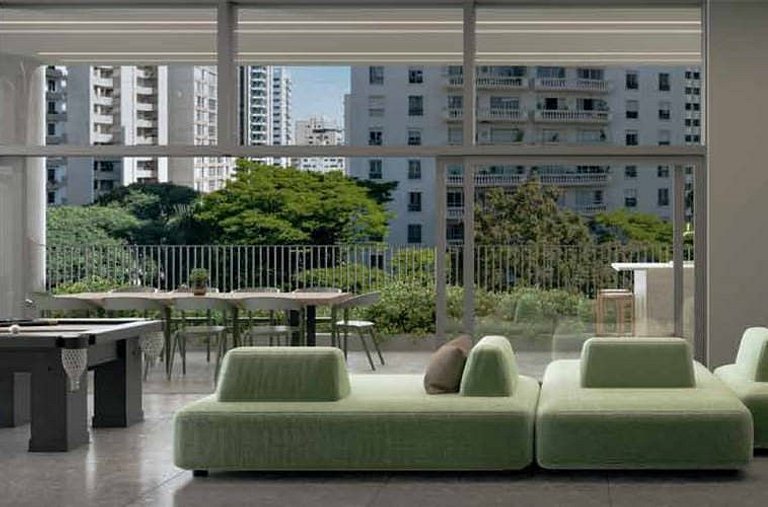 Studio I Oscar Porto com Piscina – Bem Localizado!