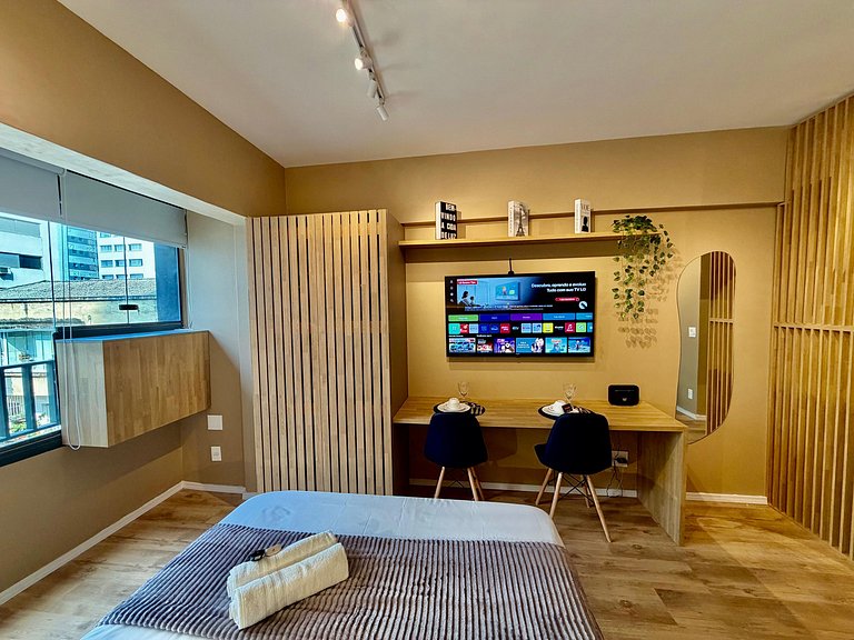 Studio I Oscar Porto com Piscina – Bem Localizado!