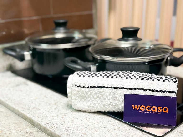 Apê Novo c/ Ar + Vista – Próx. Allianz Parque