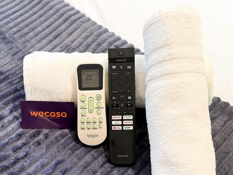 Apê Novo c/ Ar + Vista – Próx. Allianz Parque