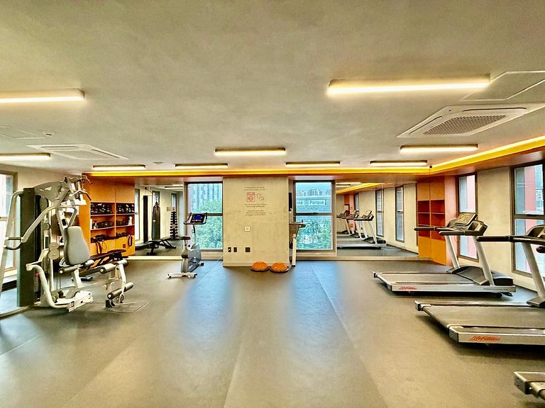 Studio no 20º Andar c/ Vista NubankParque + Vaga