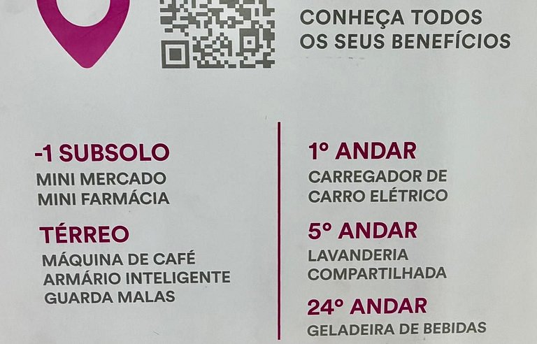 Studio no 20º Andar c/ Vista NubankParque + Vaga