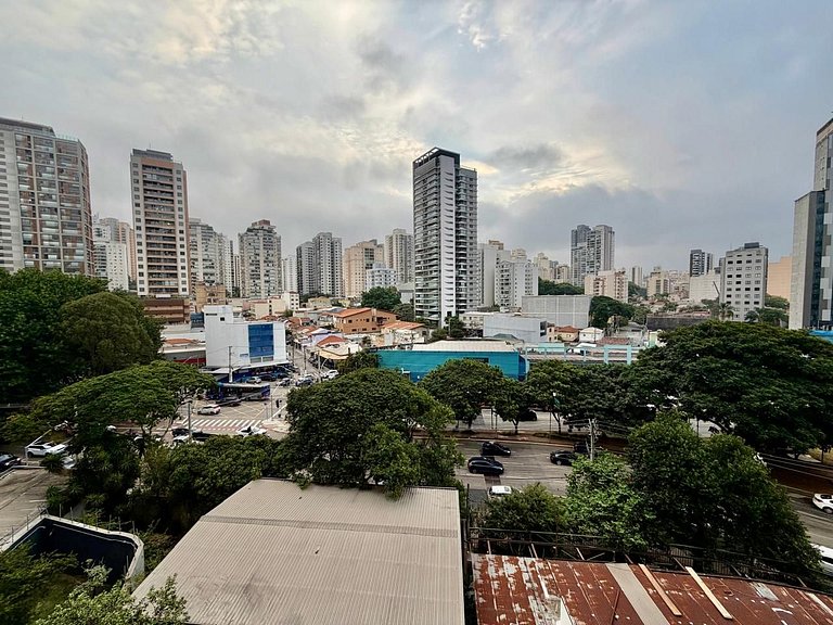 Studio no 20º Andar c/ Vista NubankParque + Vaga