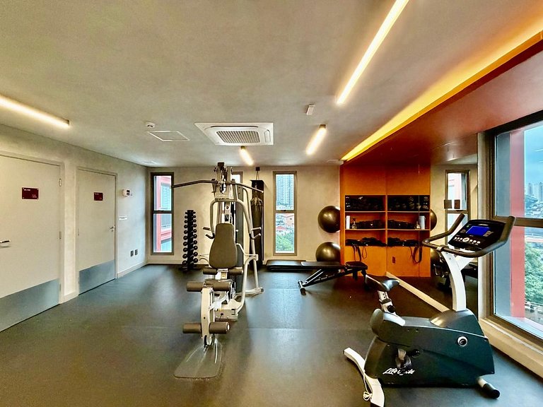 Studio no 20º Andar c/ Vista NubankParque + Vaga