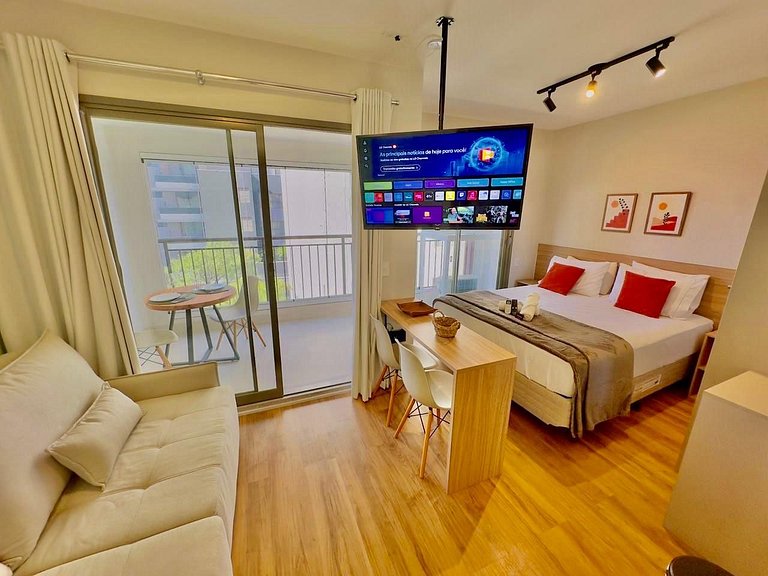 Studio Incrível III - Próx ao Metro Paraiso