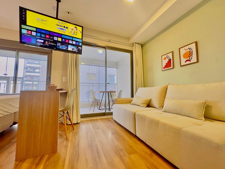 Studio Incrível II - Próx ao Metro Paraiso
