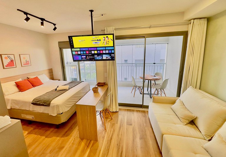 Studio Incrível II - Próx ao Metro Paraiso