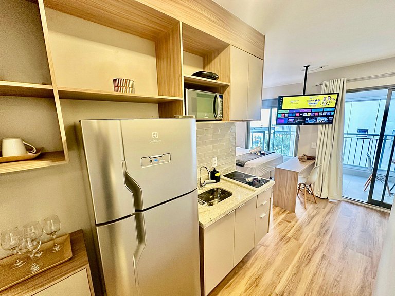 Studio Incrível II - Próx ao Metro Paraiso