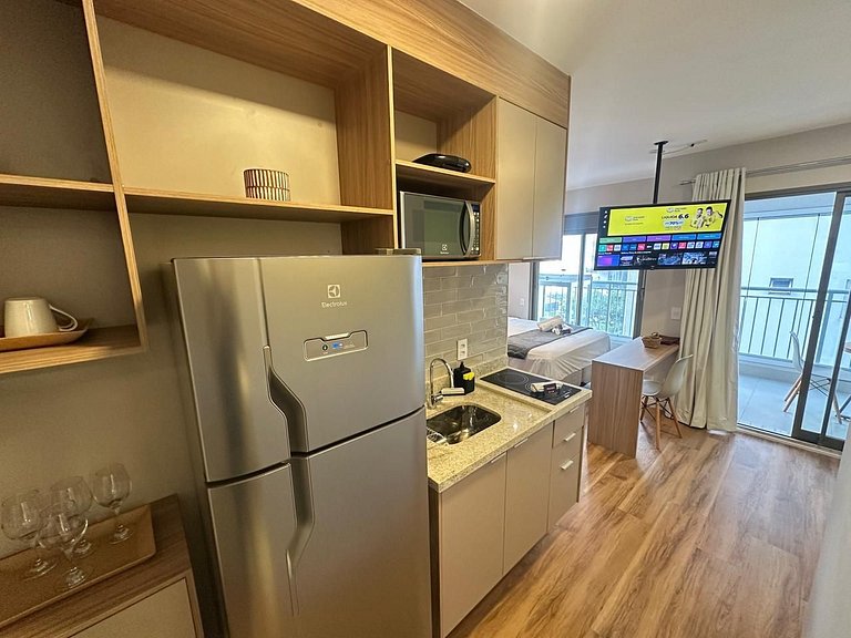 Studio Incrível II - Próx ao Metro Paraiso