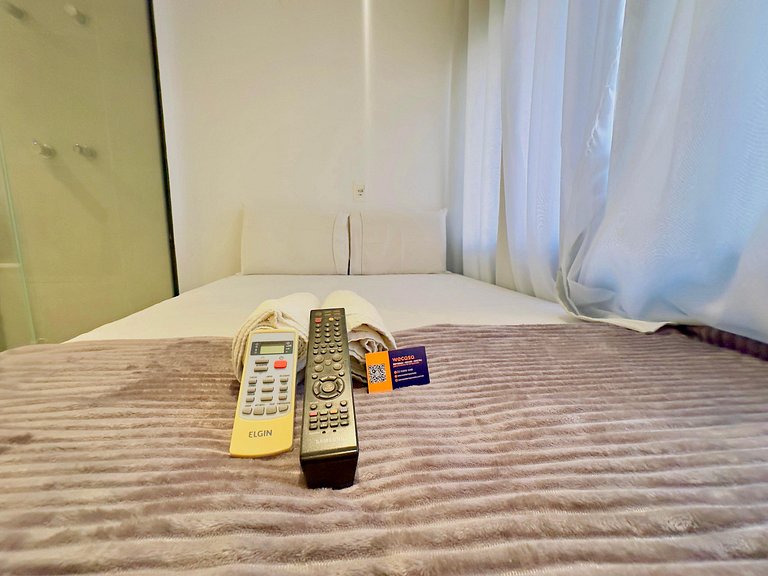 Studio em Higienópolis | Conforto para 2 Pessoas