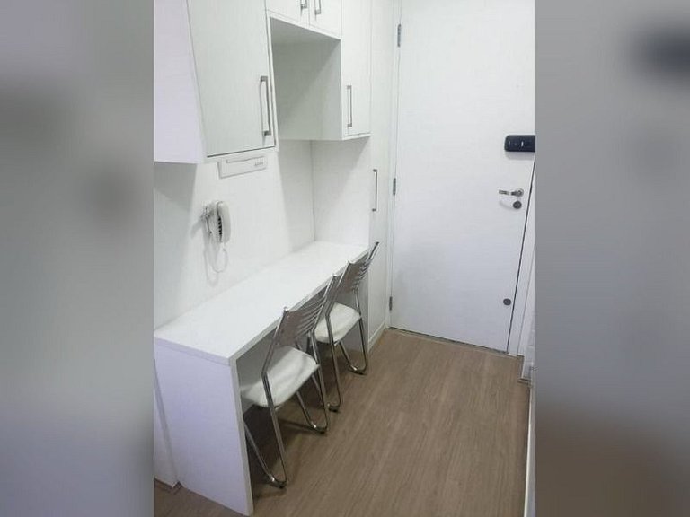Estação Brás - Studio Equipado para até 3 Hóspedes