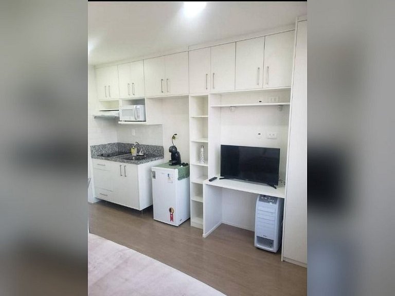 Estação Brás - Studio Equipado para até 3 Hóspedes