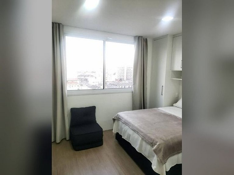 Estação Brás - Studio Equipado para até 3 Hóspedes