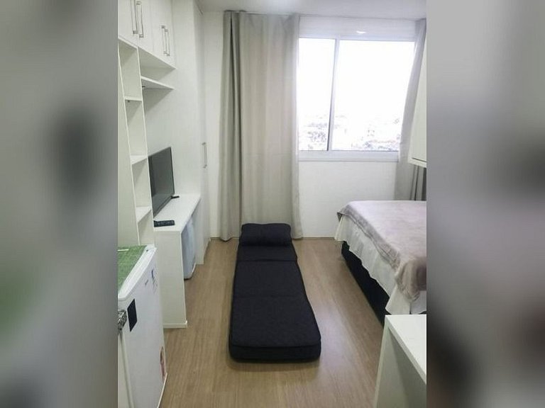 Estação Brás - Studio Equipado para até 3 Hóspedes