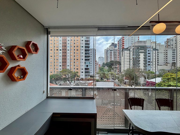 Apto Aconchegante no Coração de Pinheiros