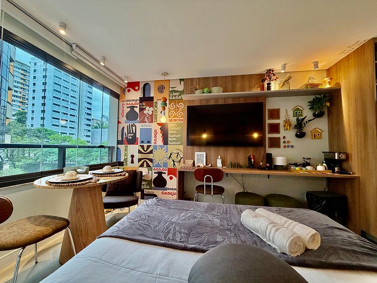 Studio Água branca I - Próx ao Nubank Parque