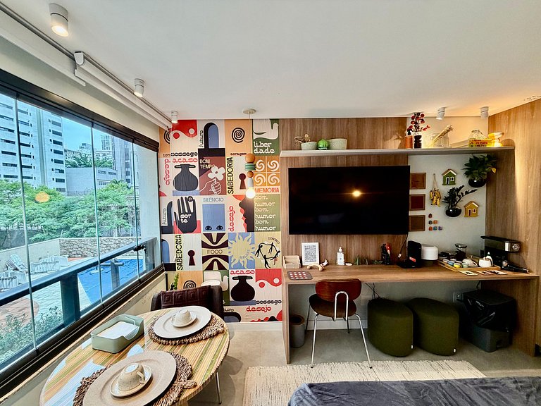 Studio Água branca I - Próx ao Nubank Parque