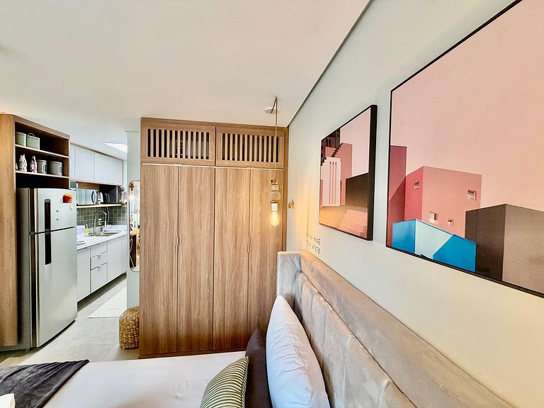 Studio Água branca I - Próx ao Nubank Parque